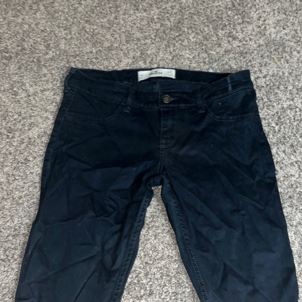 Navy khaki skinny jeans